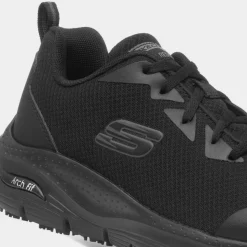 Skechers Workwear Arch Fit Womens Black Shoe