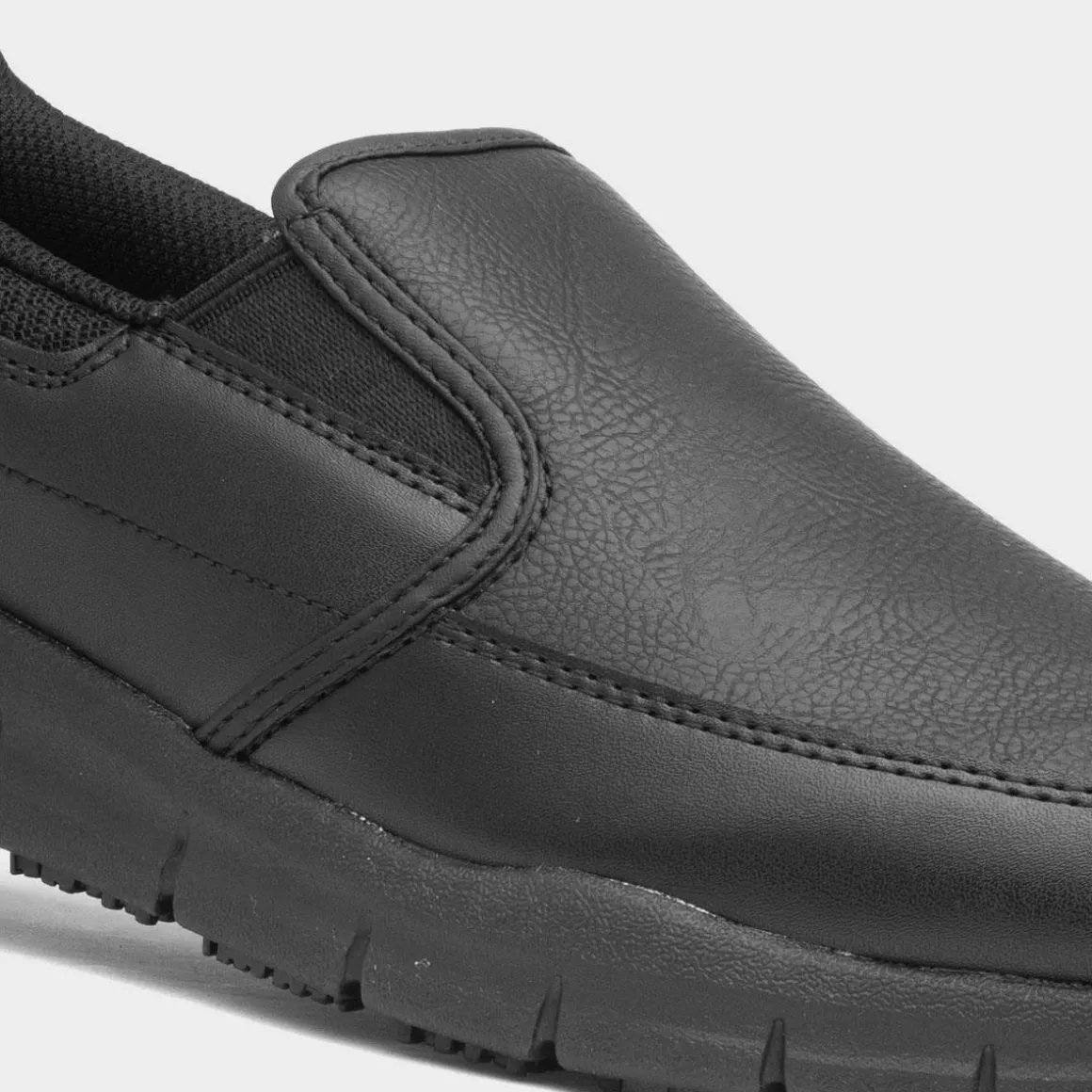 Skechers Workwear Relaxed Fit Mens Black Shoe