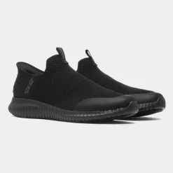 Skechers Workwear Slip Ins Mens Black Shoe