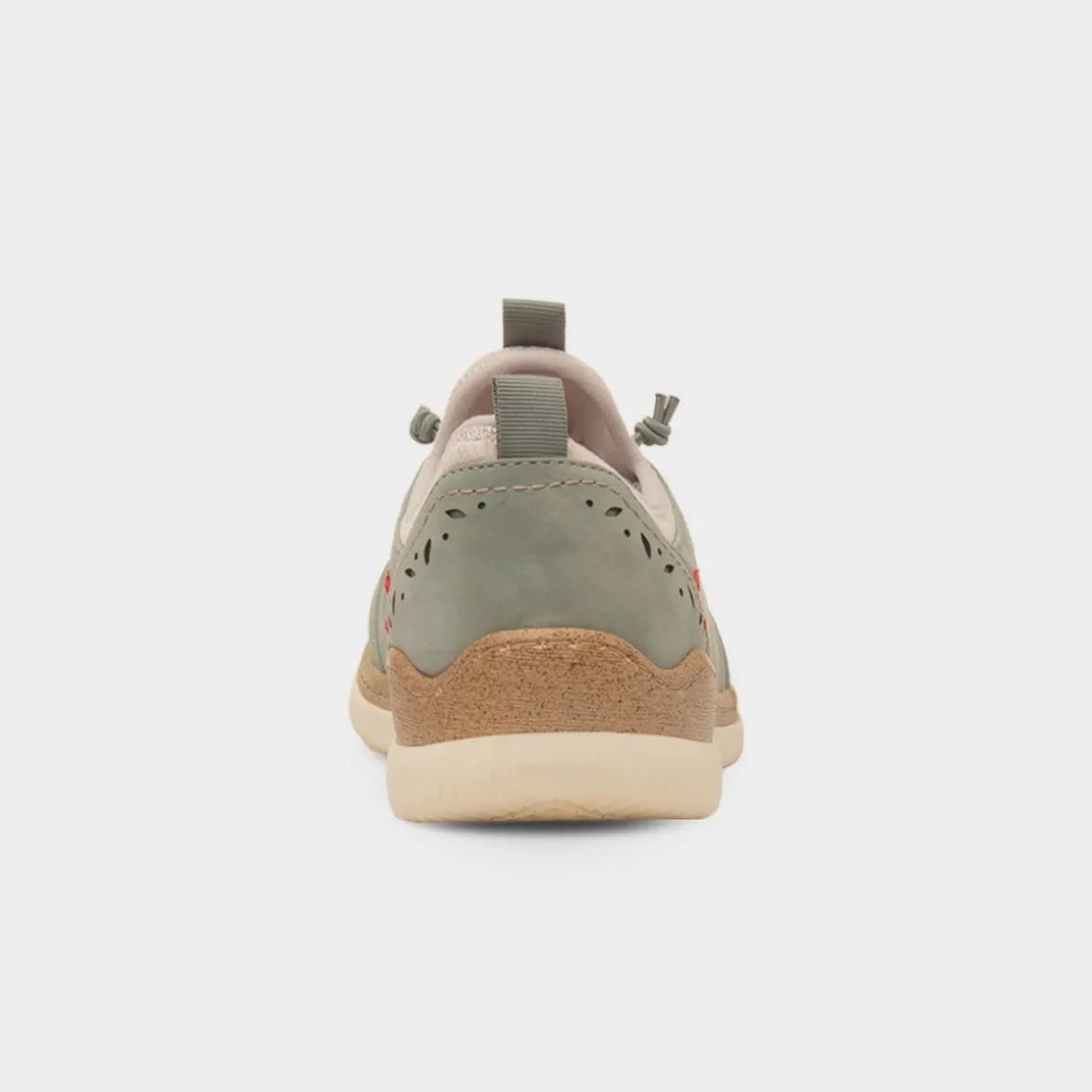 Soft Line Jackie Womens Green Vegan Shoe