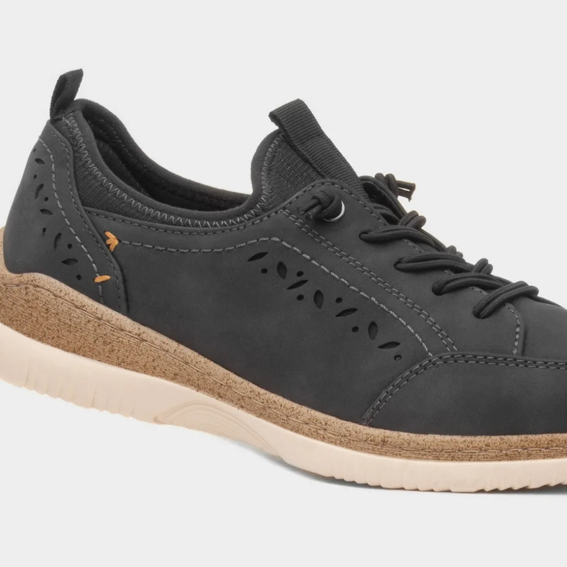Soft Line Jackie Womens Navy Vegan Shoe