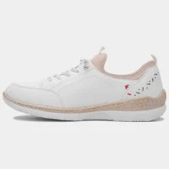 Soft Line Jackie Womens White Vegan Shoe