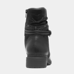 Soft Line Nebraska Womens Black Ankle Boot