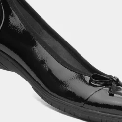 Soft Line Penny Womens Black Ballerina