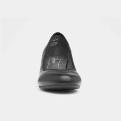 Soft Line Womens Black Court Shoe