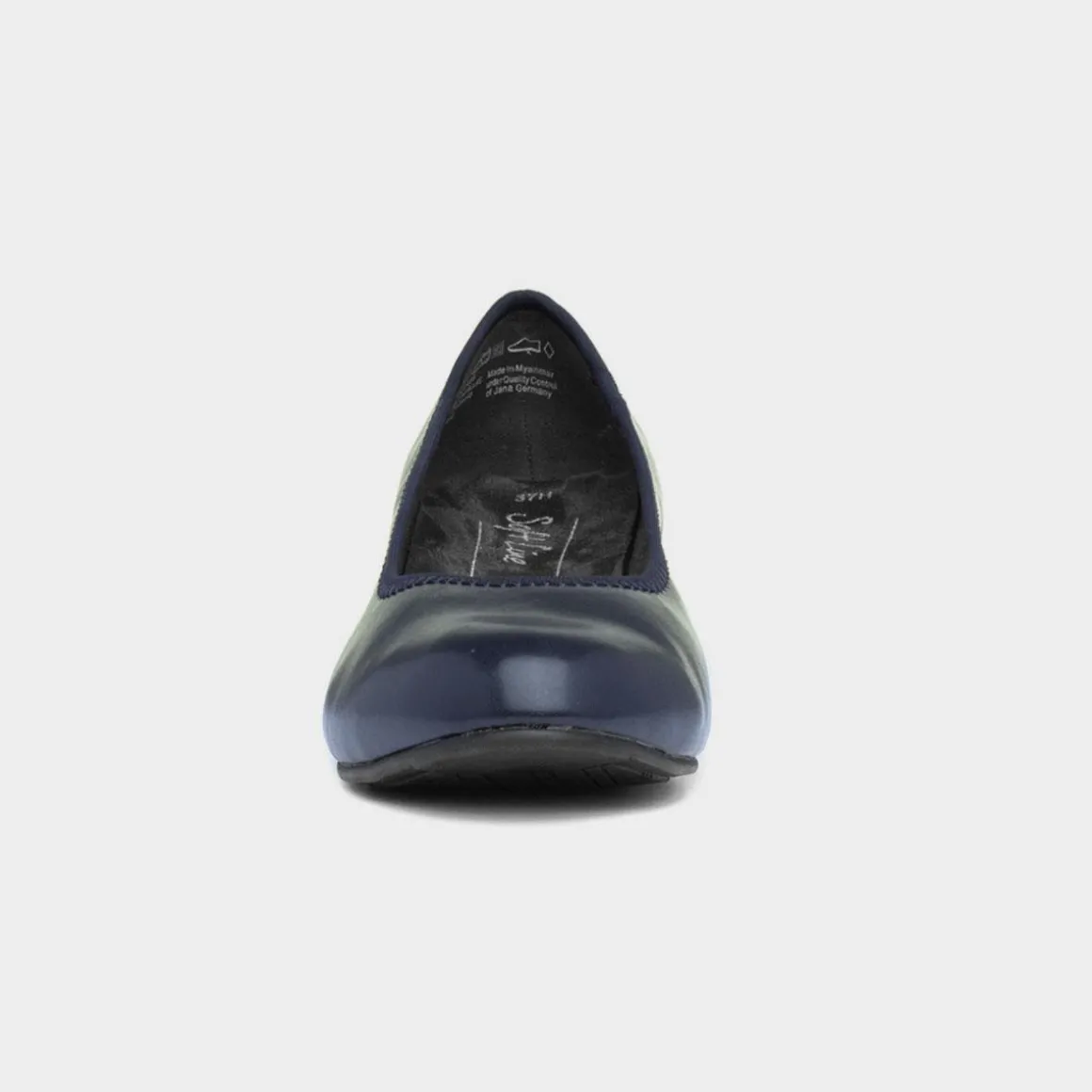 Soft Line Womens Navy Court Shoe