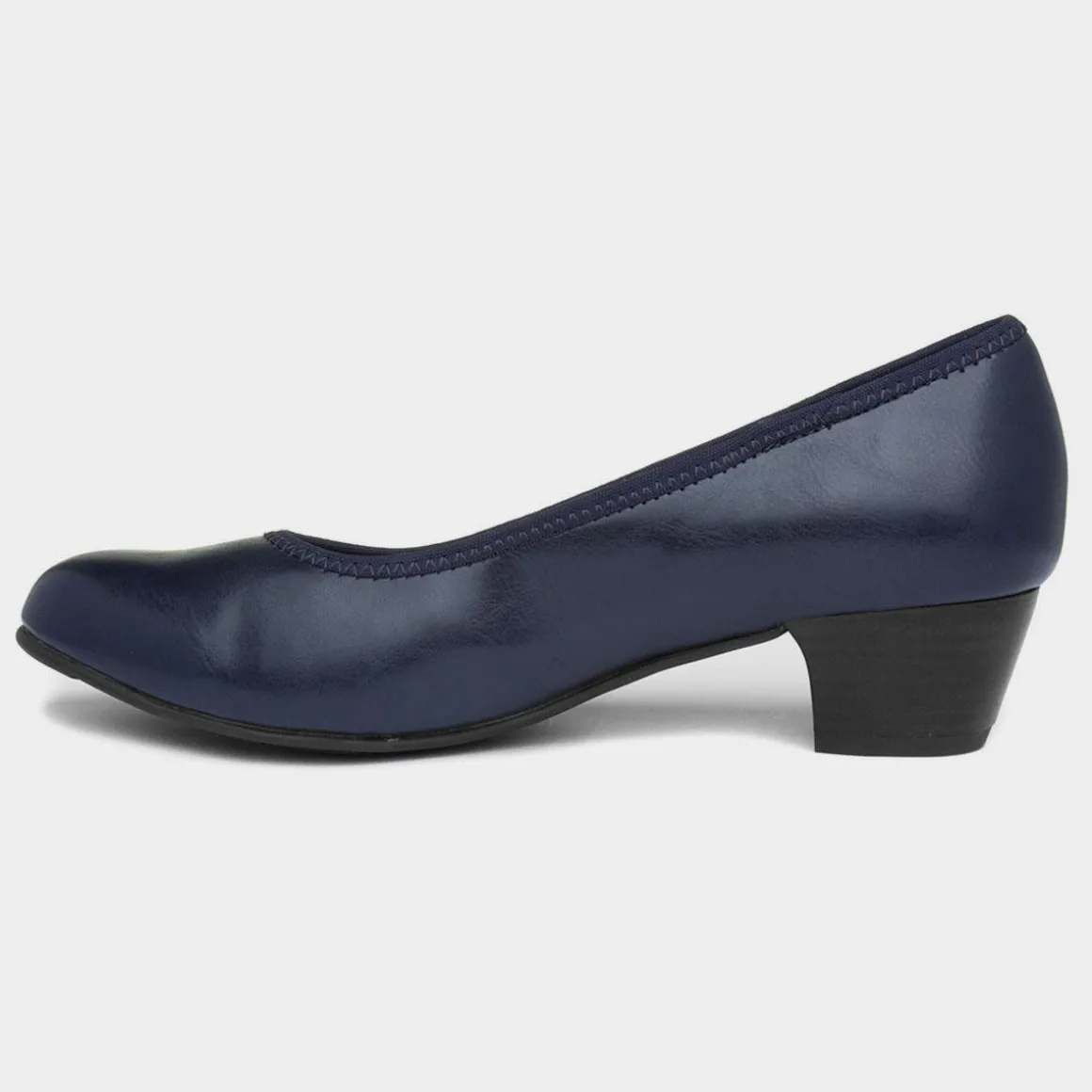 Soft Line Womens Navy Court Shoe