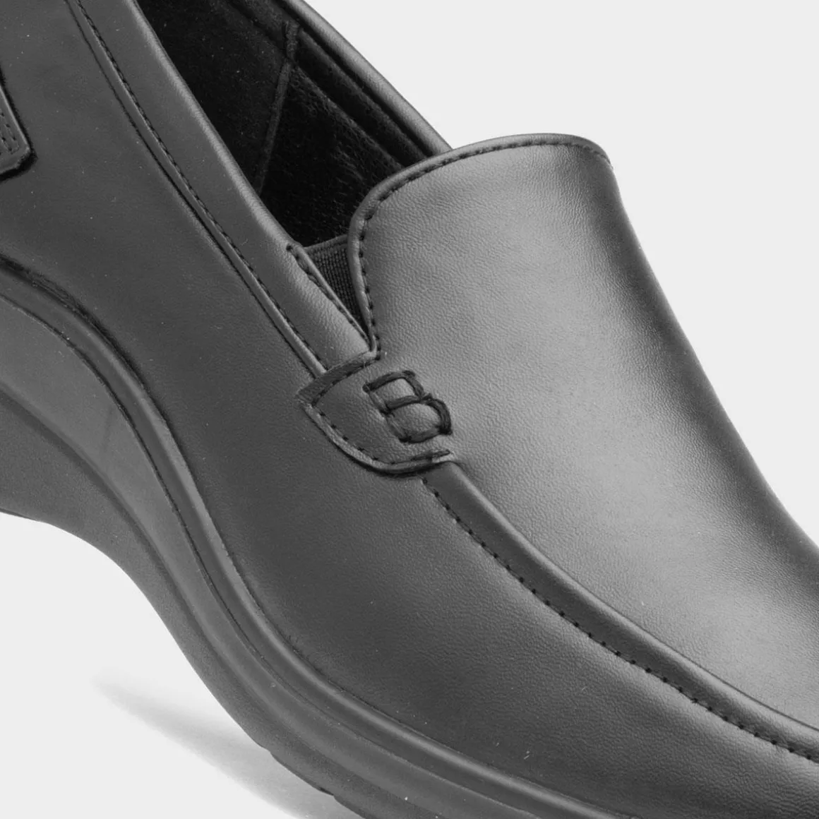 Softlites Daisy Womens Black Slip On Shoe
