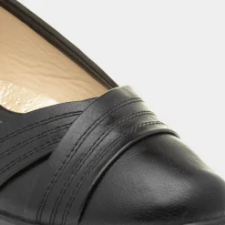 Softlites Deb Womens Black Casual Pump