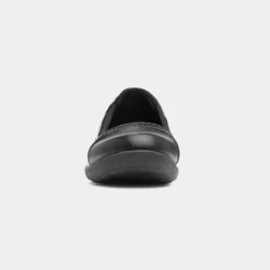 Softlites Devin Womens Black Flat Shoe