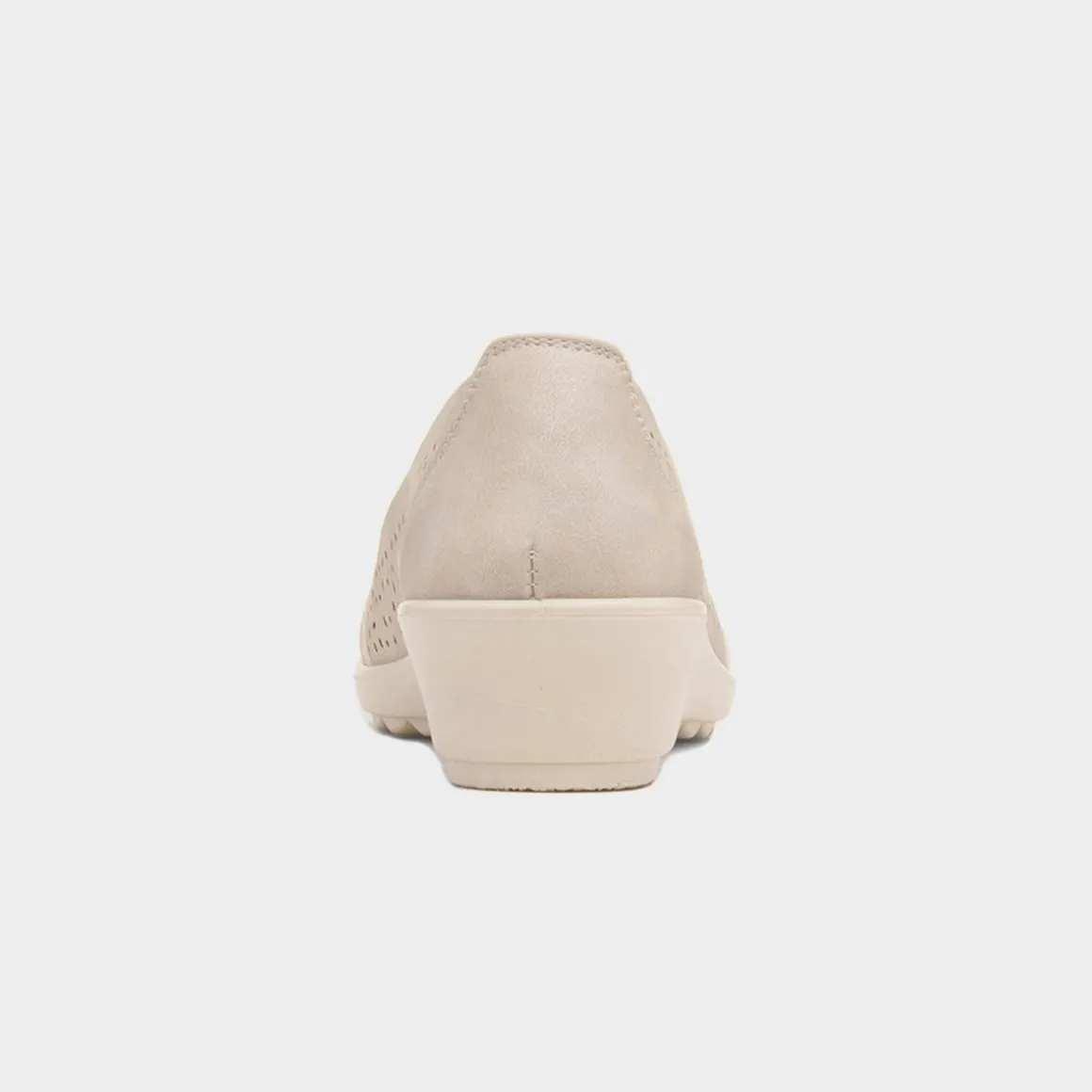 Softlites Dion Womens Cream Casual Shoe