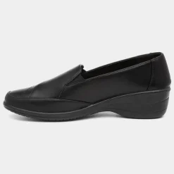 Softlites Dora Womens Black Slip On Casual Shoe