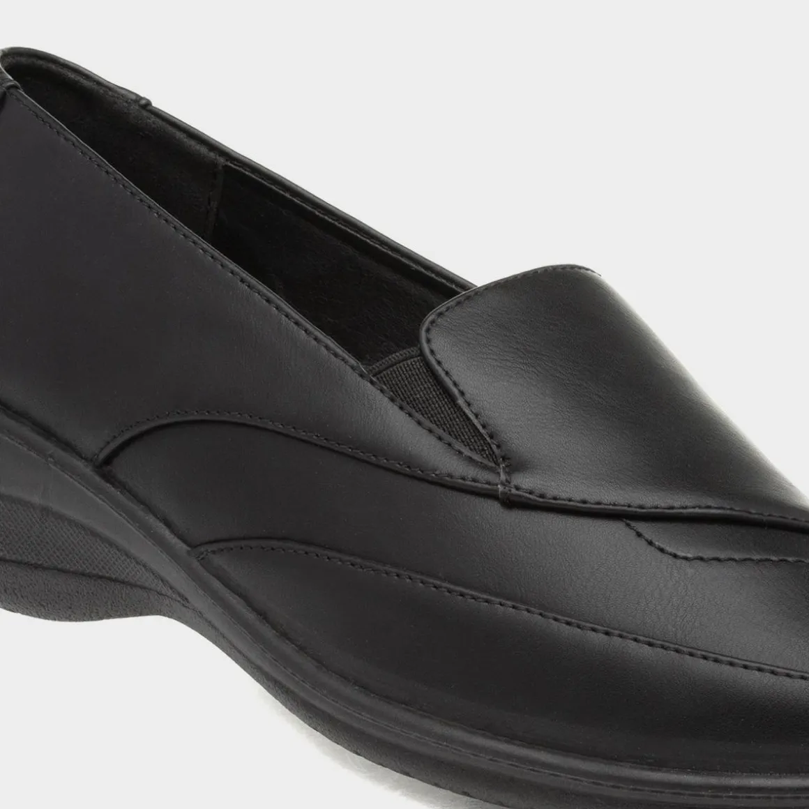 Softlites Dora Womens Black Slip On Casual Shoe