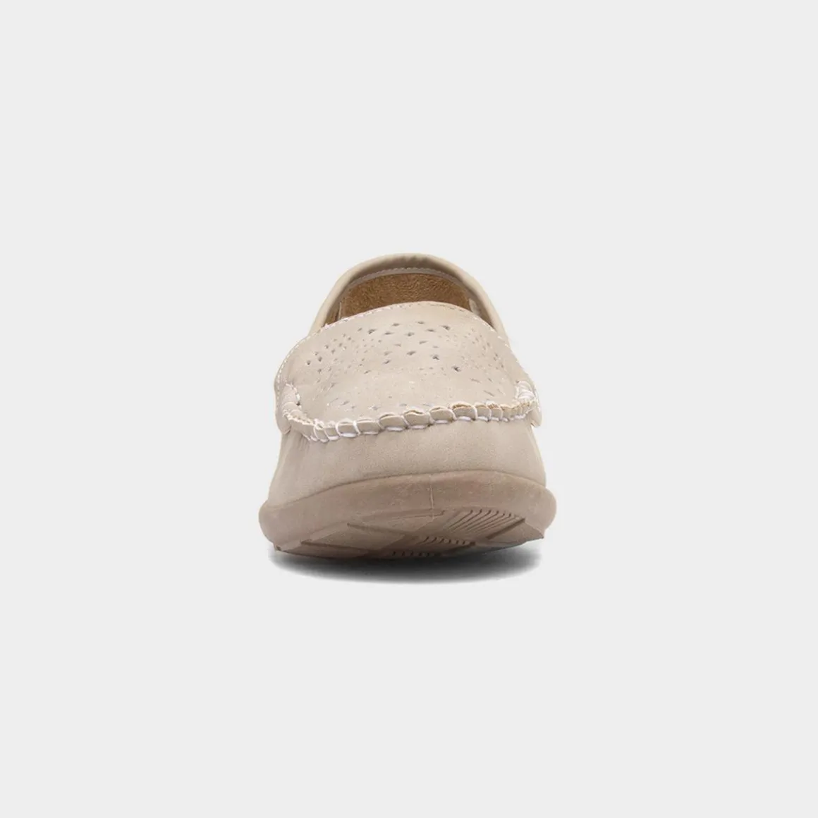 Softlites Doreen Womens Beige Casual Loafer