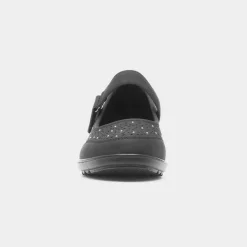 Softlites Dorit Womens Black Easy Fasten Shoe
