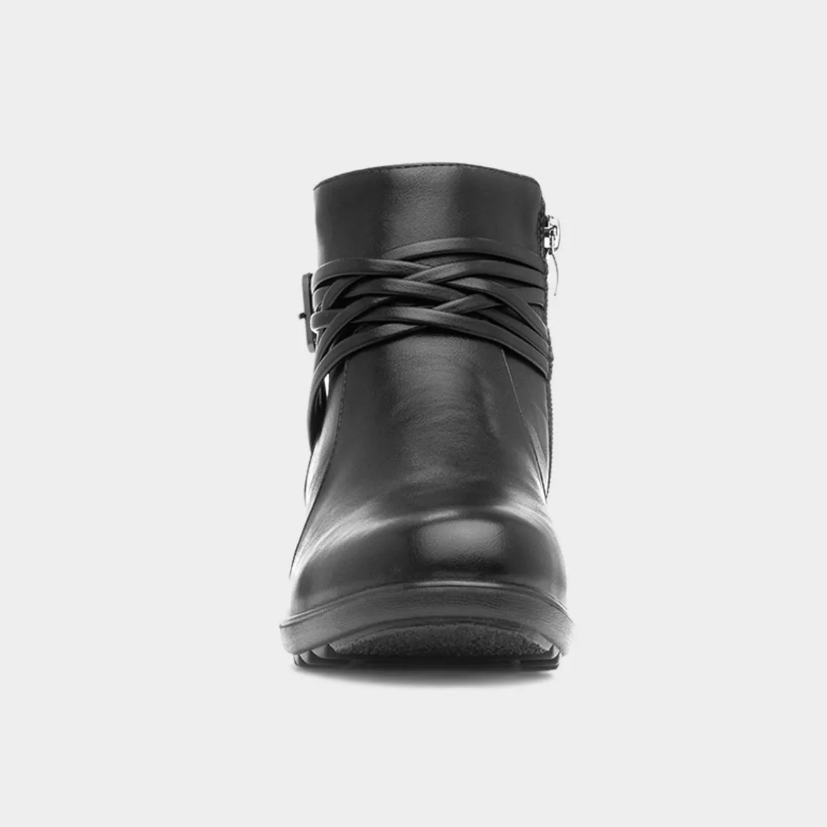 Softlites Jade Womens Black Ankle Boot