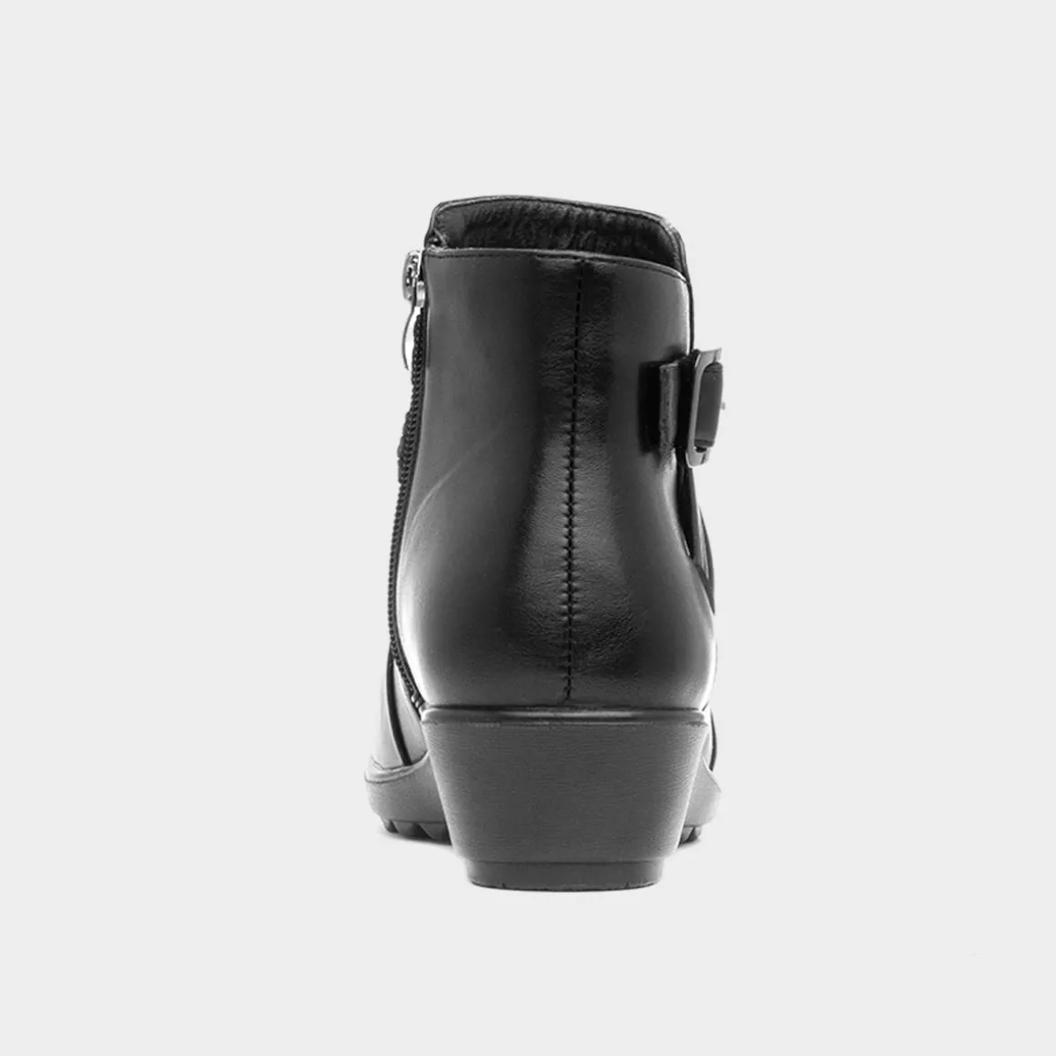 Softlites Jade Womens Black Ankle Boot