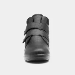 Softlites Janet Womens Black Easy Fasten Boot
