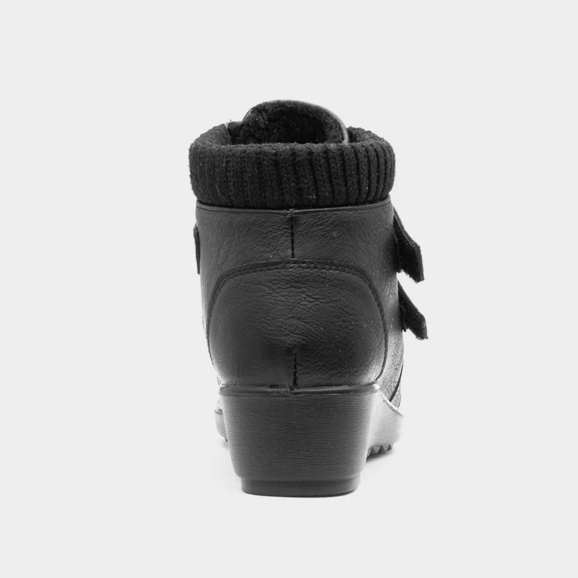 Softlites Janet Womens Black Easy Fasten Boot