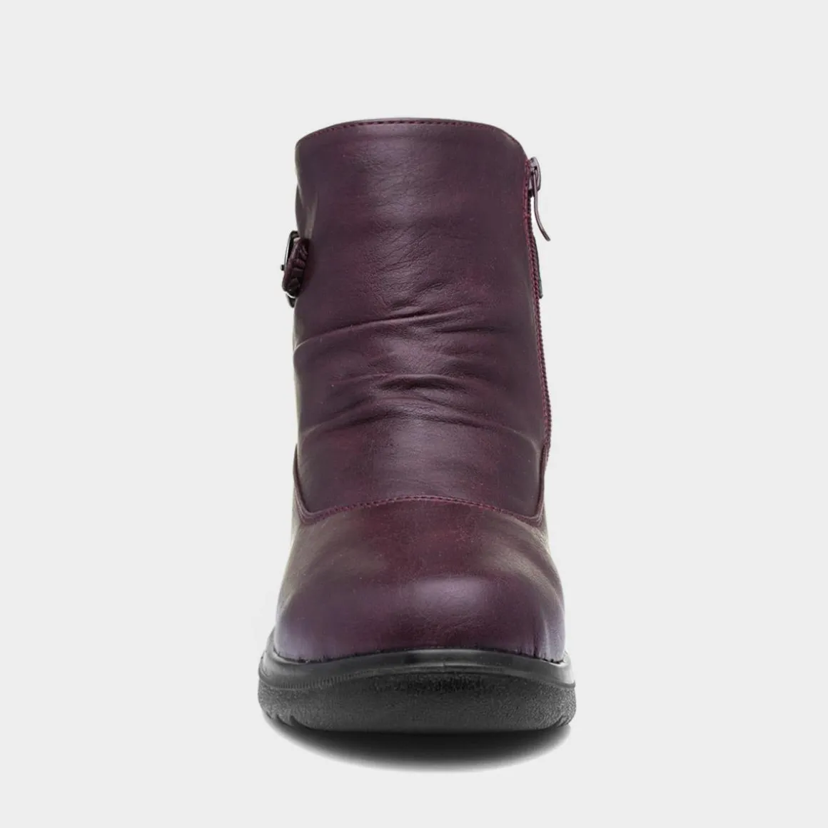 Softlites Jean Womens Purple Ankle Boot