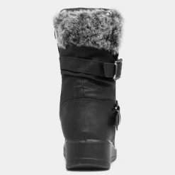 Softlites Joey Womens Black Zip Up Boot