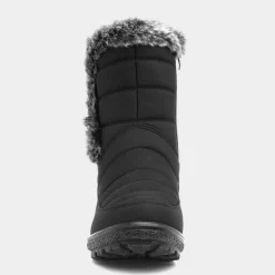 Softlites Joy Womens Black Faux Fur Boot