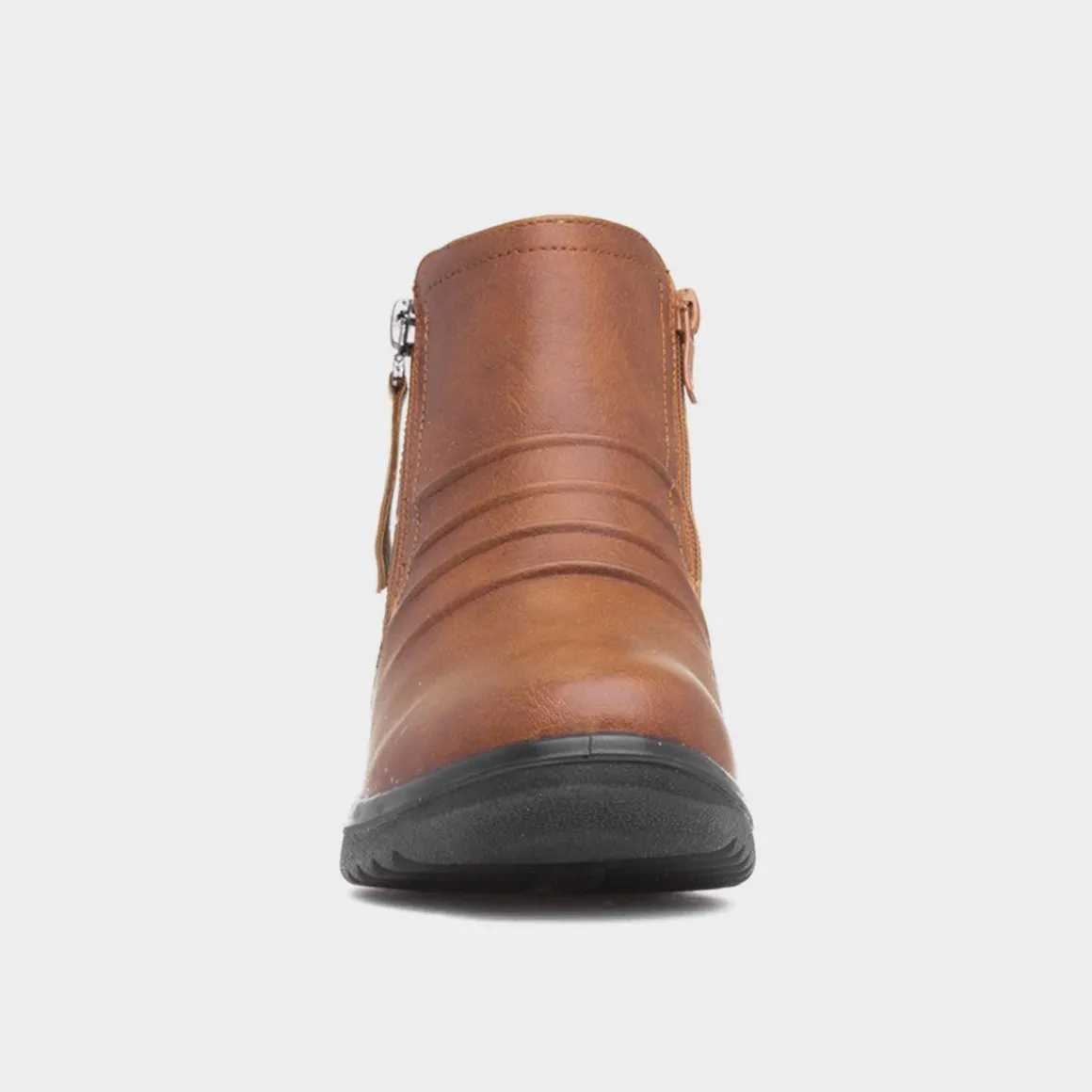 Softlites Joyce Womens Tan Ankle Boot