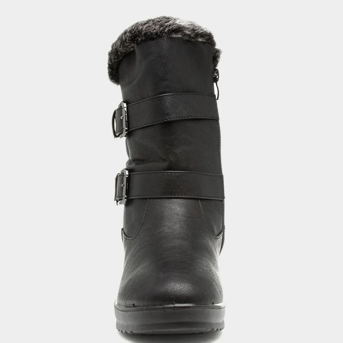 Softlites Juno Womens Black Calf Boot