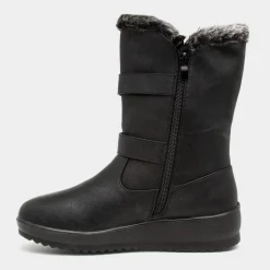 Softlites Juno Womens Black Calf Boot