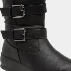 Softlites Juno Womens Black Calf Boot