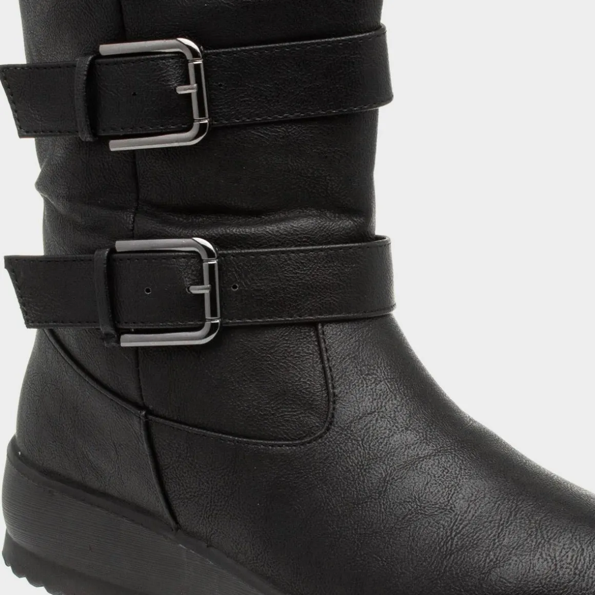 Softlites Juno Womens Black Calf Boot