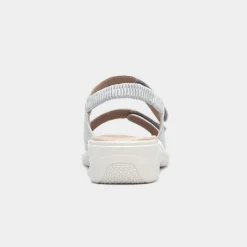 Softlites Selma Womens Grey Easy Fasten Sandal
