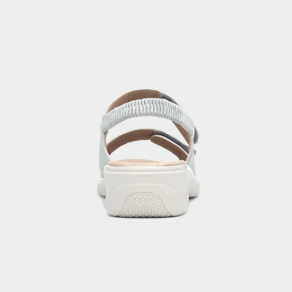 Softlites Selma Womens Grey Easy Fasten Sandal