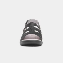 Softlites Synthia Womens Black Strappy Sandal