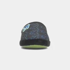 Sonic The Hedgehog Kids Black Mule Slipper