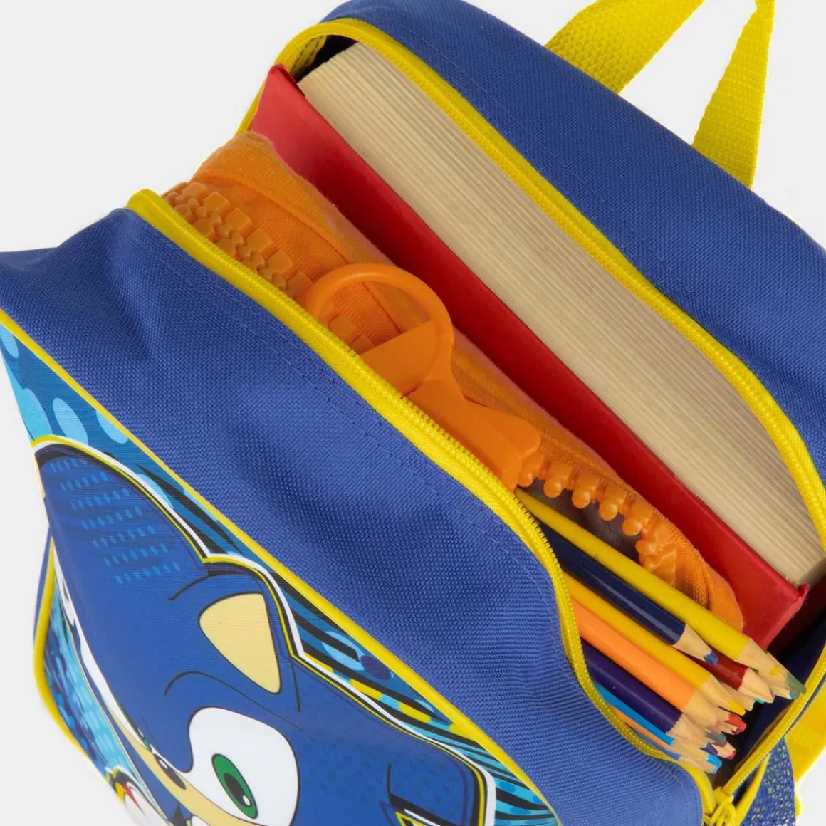 Sonic The Hedgehog Kids Multi Character Backpack