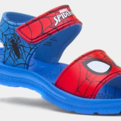 Spider-Man Kids Blue Easy Fasten EVA Sandal