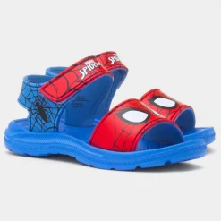 Spider-Man Kids Blue Easy Fasten EVA Sandal