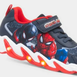 Spider-Man Kids' Navy Light Up Trainer