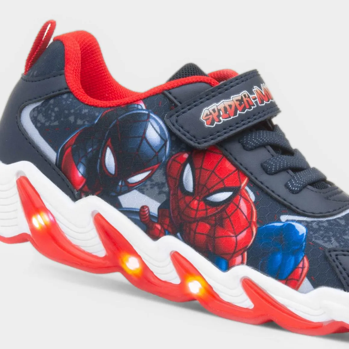 Spider-Man Kids' Navy Light Up Trainer