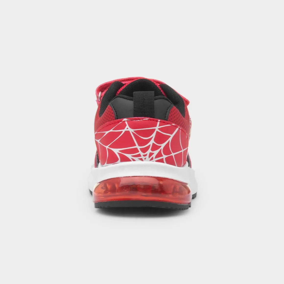 Spider-Man Kids Red Easy Fasten Light Up Trainer