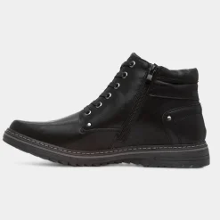 Stone Creek Cascade Mens Black Lace Up Boot
