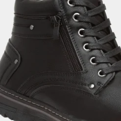 Stone Creek Cascade Mens Black Lace Up Boot