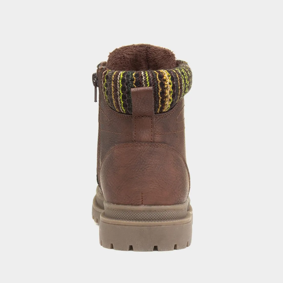 Stone Creek Junior Arthur Kids Brown Zip Up Boot