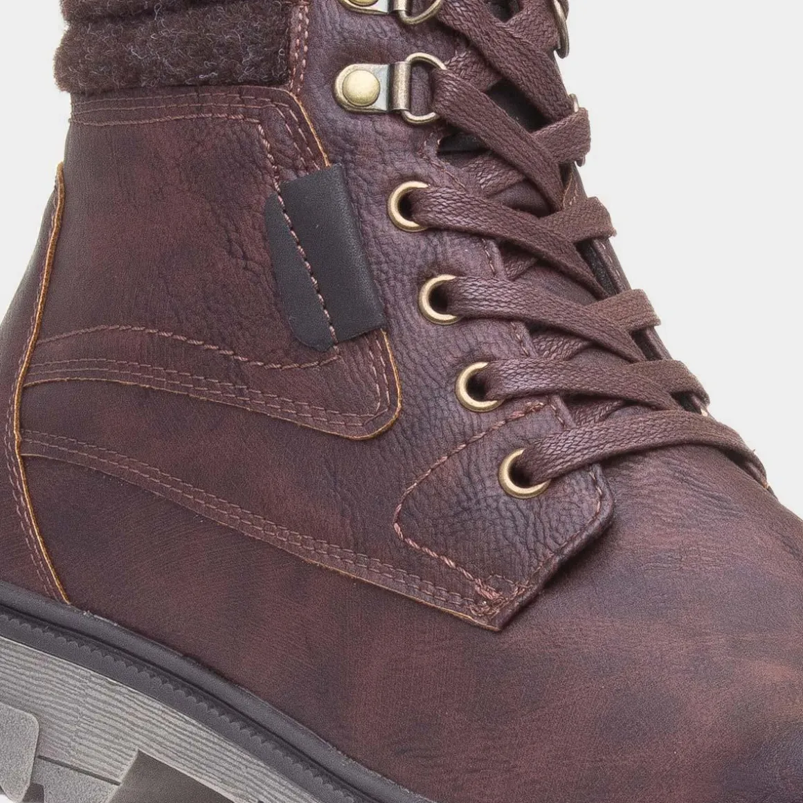 Stone Creek Nevada Mens Brown Lace Up Boot