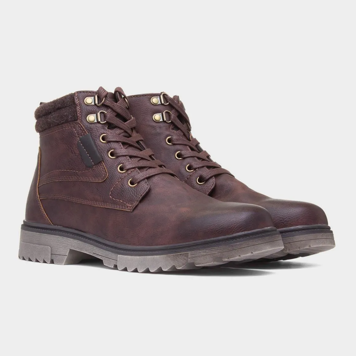 Stone Creek Nevada Mens Brown Lace Up Boot