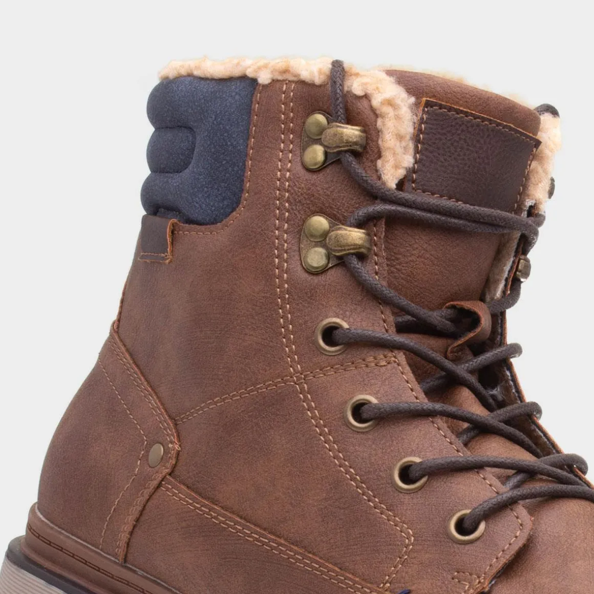 Stone Creek Ramon Mens Tan Warm Lined Boot