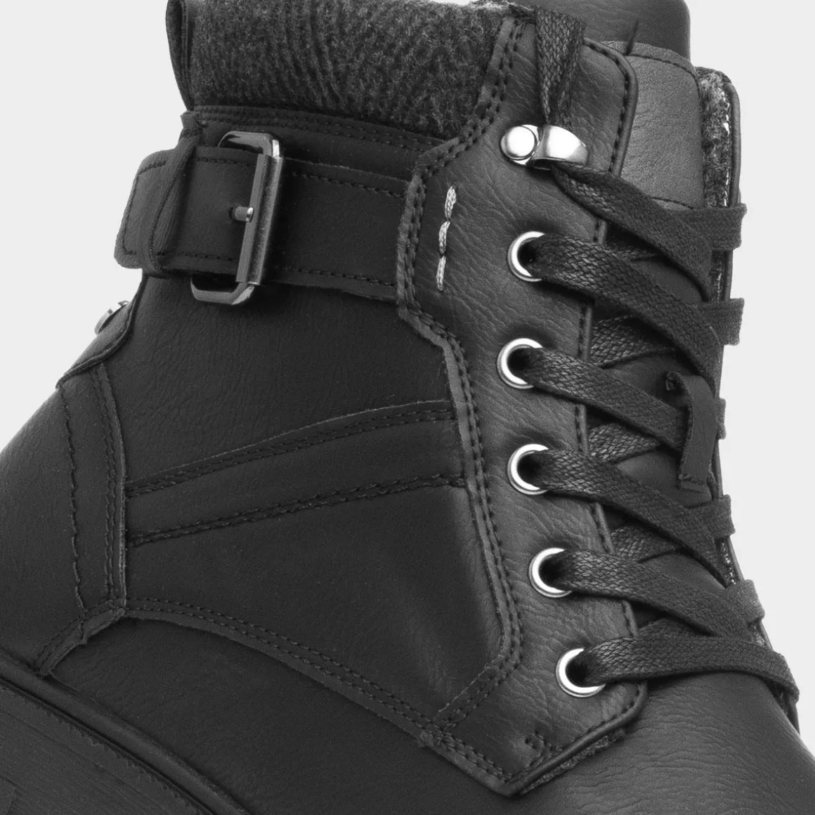Stone Creek Sierra Mens Black Lace Up Boot