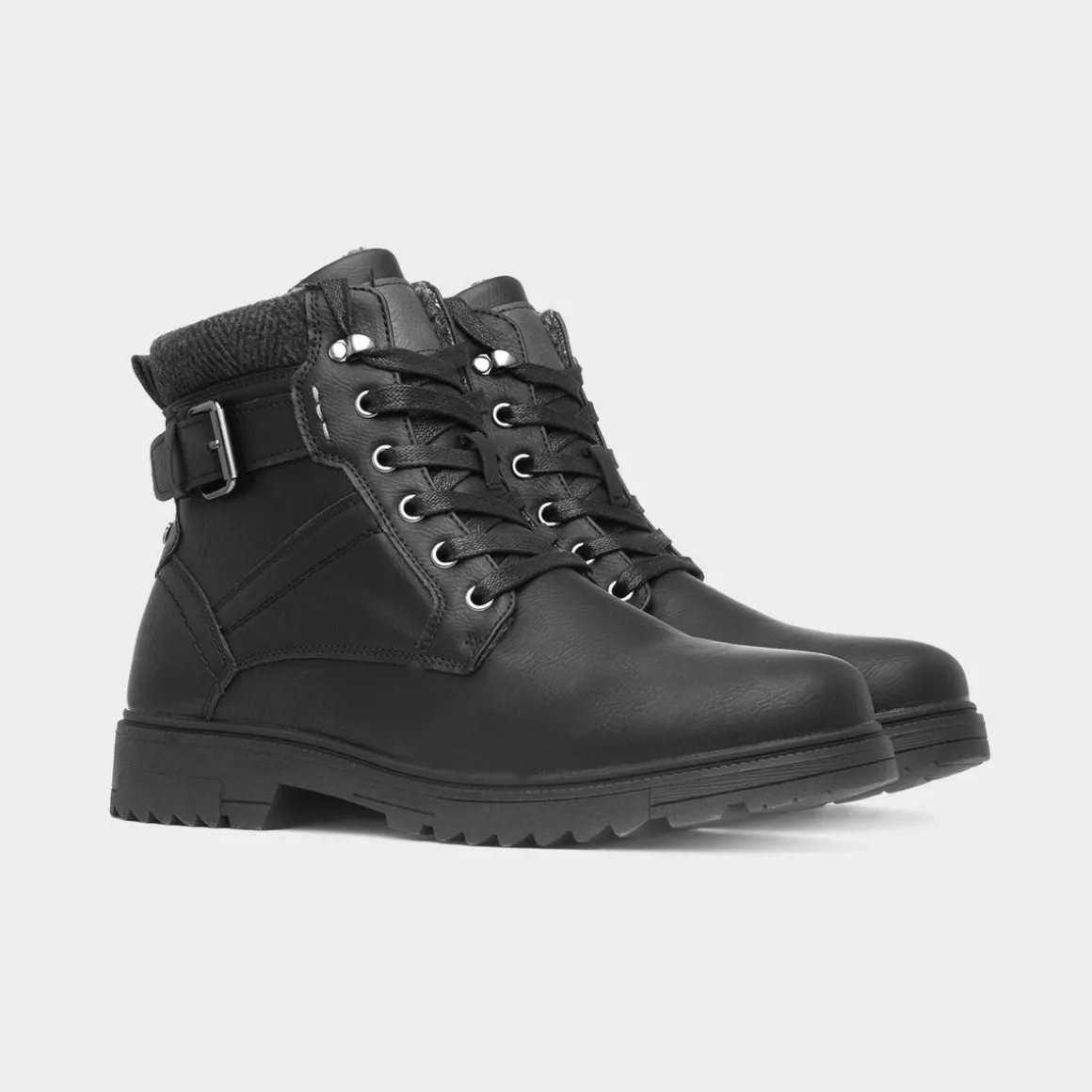 Stone Creek Sierra Mens Black Lace Up Boot