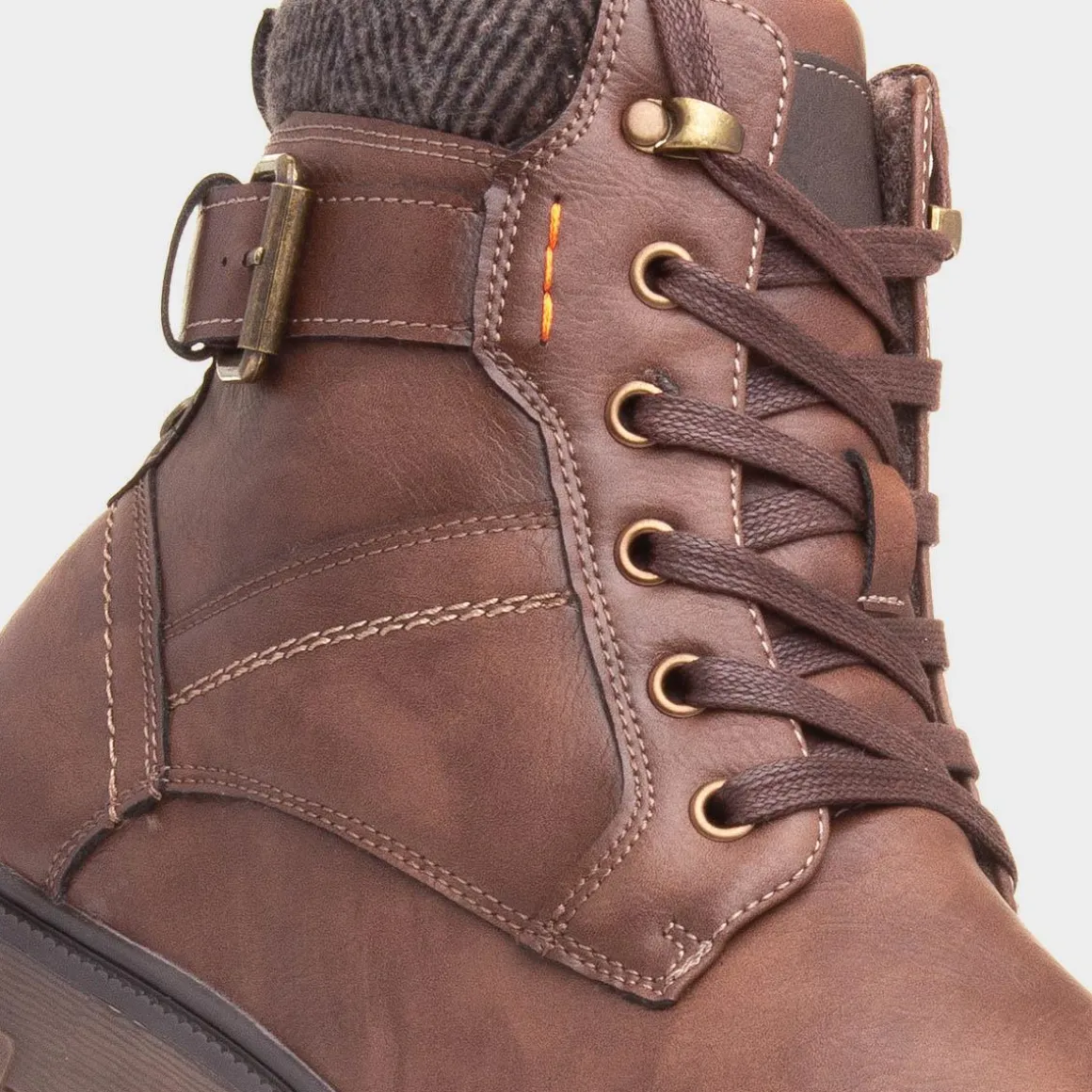 Stone Creek Sierra Mens Brown Lace Up Boot
